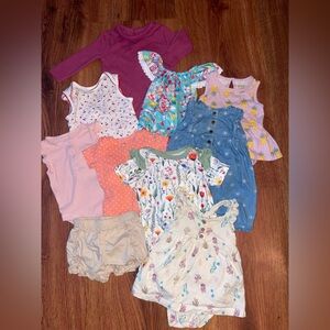 Baby girl clothes bundle